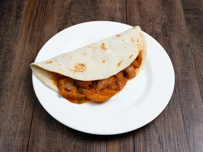 Foto: taco de chicharrón