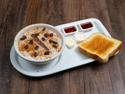 Foto: avena y pan tostado