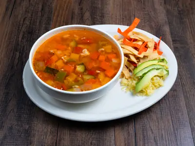 Foto: sopa de tortilla